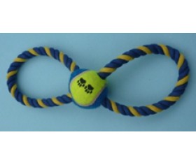 Rope Pull Toy - Fig 8 & Ball