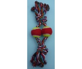 Rope Pull Toy - 2 Balls
