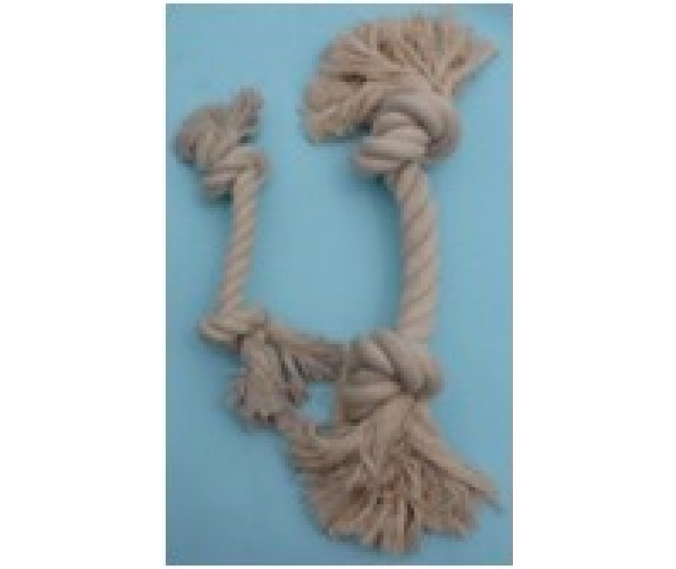 Rope Pull Toy - White