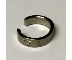 Leg Bands - Stainless Steel Split (1)